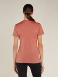 Women's Merino 150 Tech Lite Short Sleeve T-Shirt Camping Circle  - 2