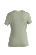 Women's Merino 150 Tech Lite Short Sleeve T-Shirt Camping Circle Oil/Black/Silver - 7