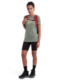 Women's Merino 150 Tech Lite Short Sleeve T-Shirt Camping Circle Oil/Black/Silver - 4