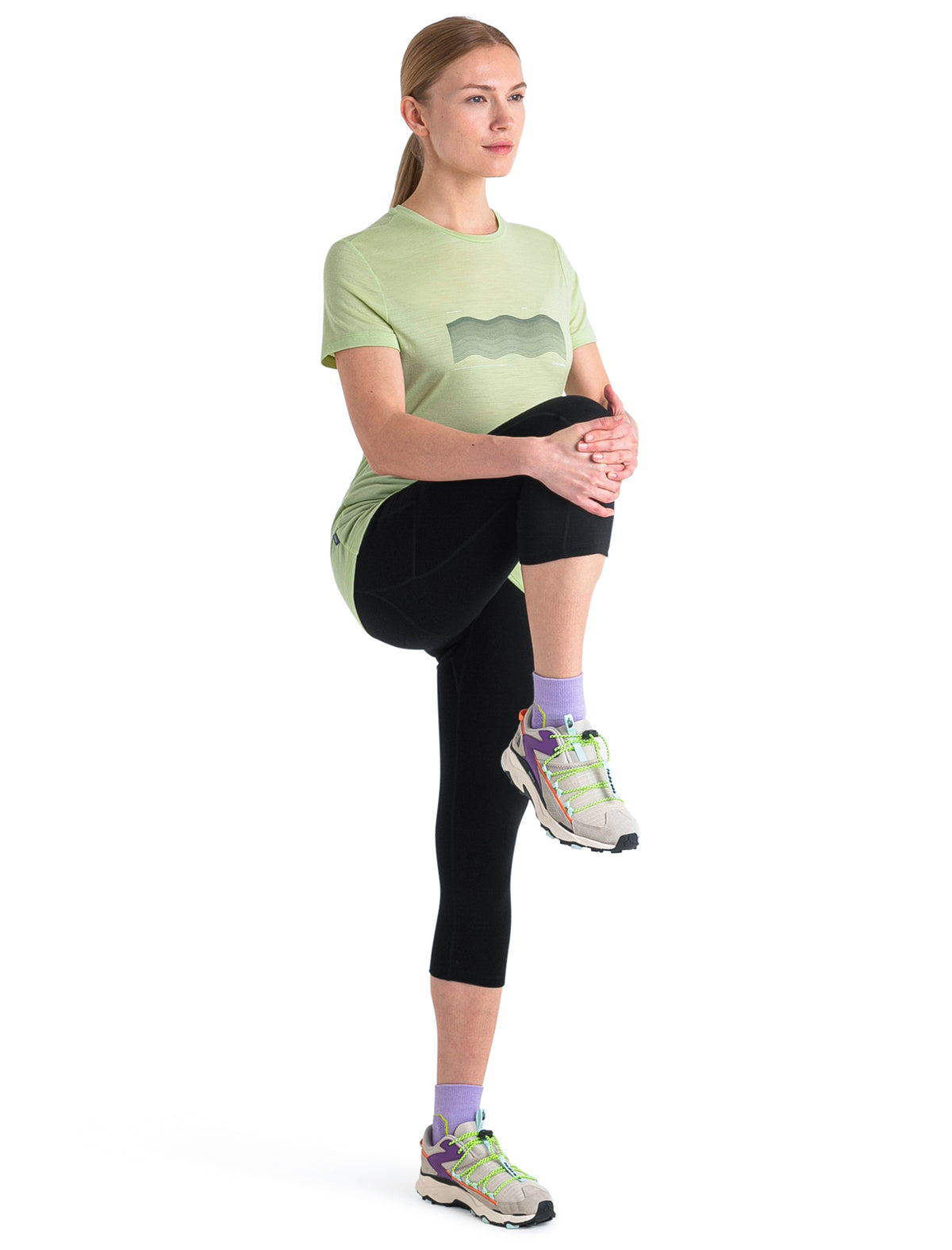 Women's Merino 150 Tech Lite III T-Shirt Contour Waves  - 4