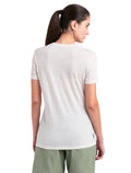 Women's Merino 150 Tech Lite III T-Shirt Mountain Lines Chalk - 2