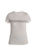 Women's Merino 150 Tech Lite III T-Shirt Mountain Lines Chalk - 6