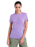 Women's Merino 150 Tech Lite III T-Shirt Hike Path Purple Gaze - 1
