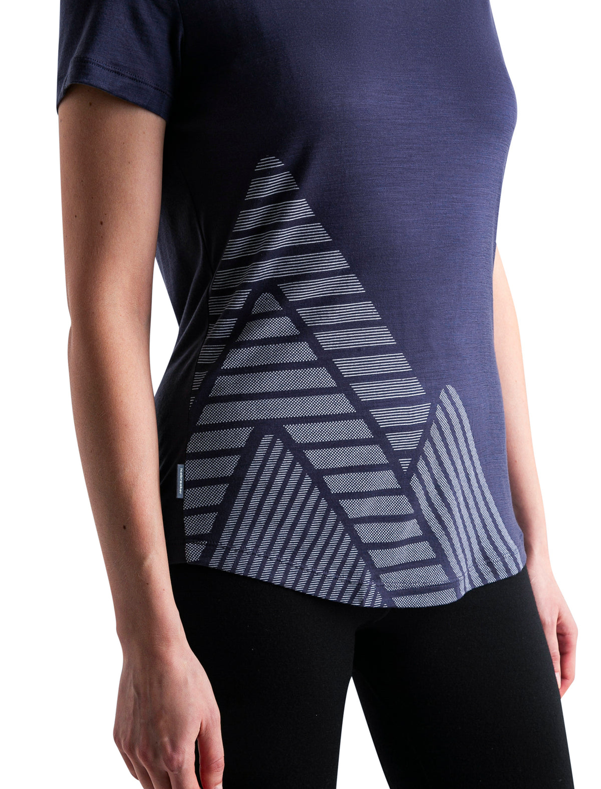 Women's 125 Cool-Lite™ Merino Blend Sphere III T-Shirt Peak Quest Graphite - 5