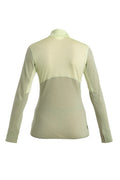 Women's Merino Blend 200 Realfleece™ Descender Long Sleeve Half Zip Jacket Glazen/Lichen - 8