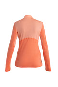 Women's Merino Blend 200 Realfleece™ Descender Long Sleeve Half Zip Jacket Glow/Tang - 8