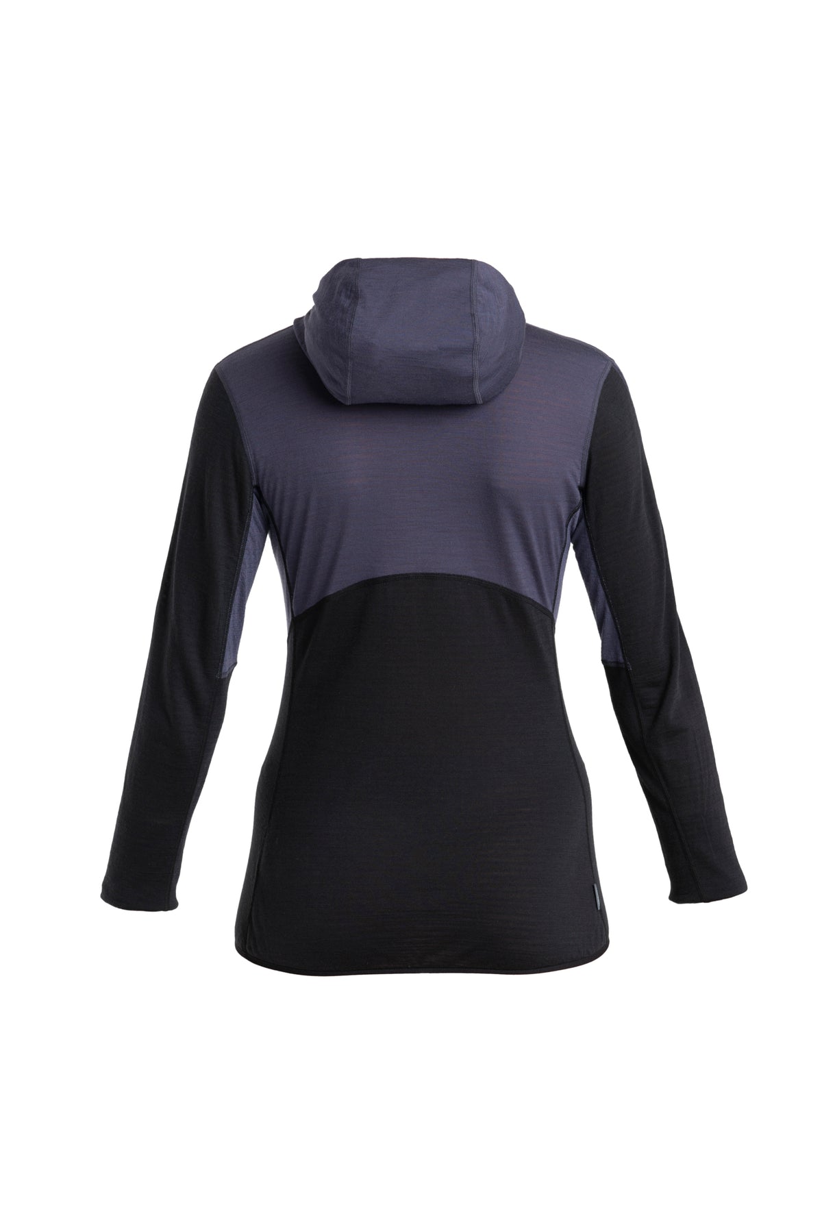 Women's Merino Blend 200 Realfleece™ Descender Long Sleeve Zip Hoodie Graphite/Black - 8