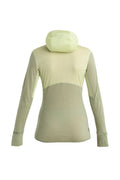 Women's Merino Blend 200 Realfleece™ Descender Long Sleeve Zip Hoodie Glazen/Lichen - 8