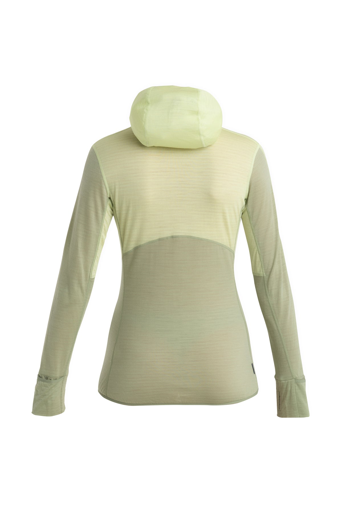 Women's Merino Blend 200 Realfleece™ Descender Long Sleeve Zip Hoodie Glazen/Lichen - 8