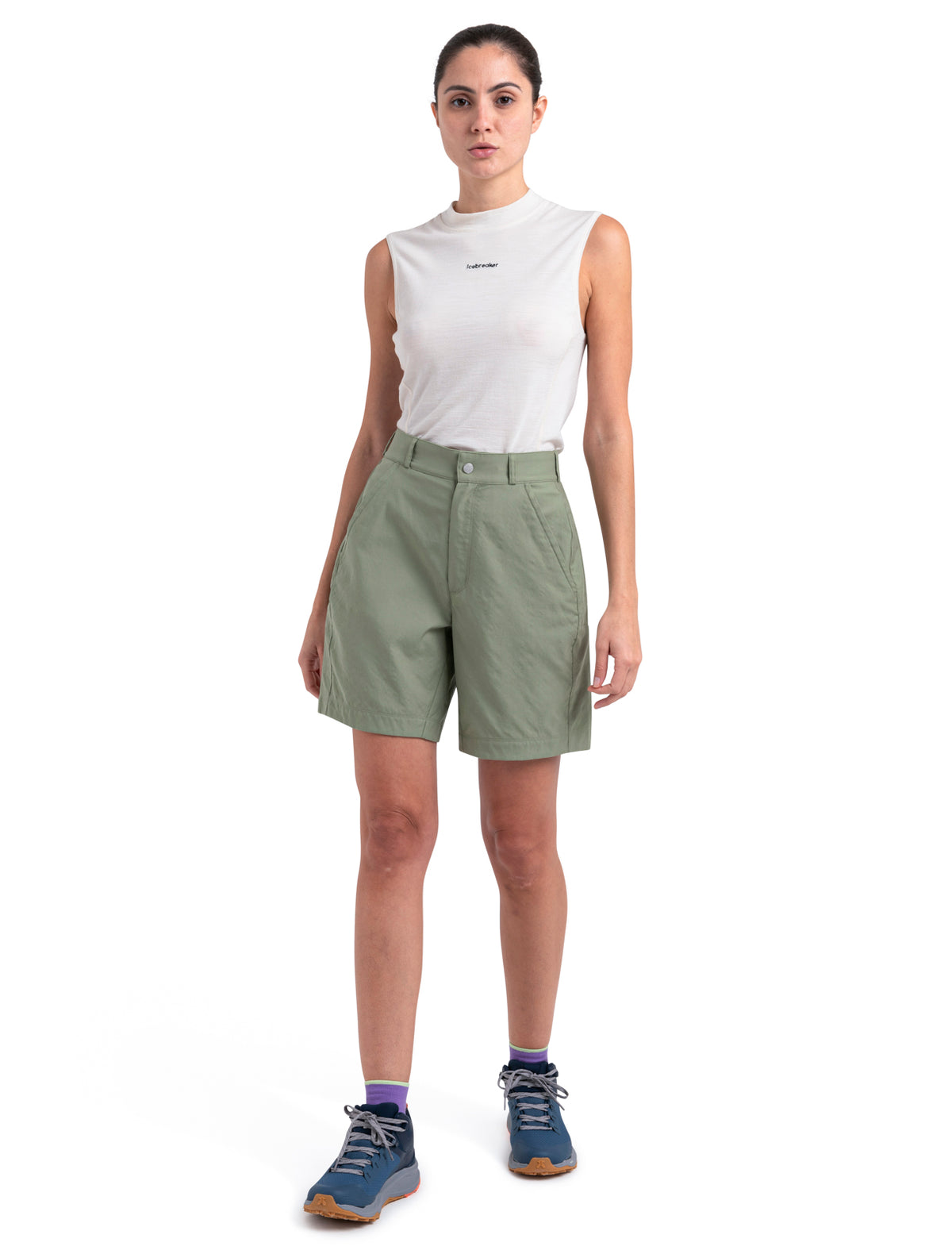 Women's Merino 200 Hike Mock Neck Tank Top  - 3