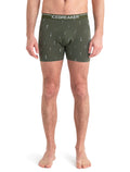 Men's Merino Anatomica Boxers Palm Trail Loden - 1