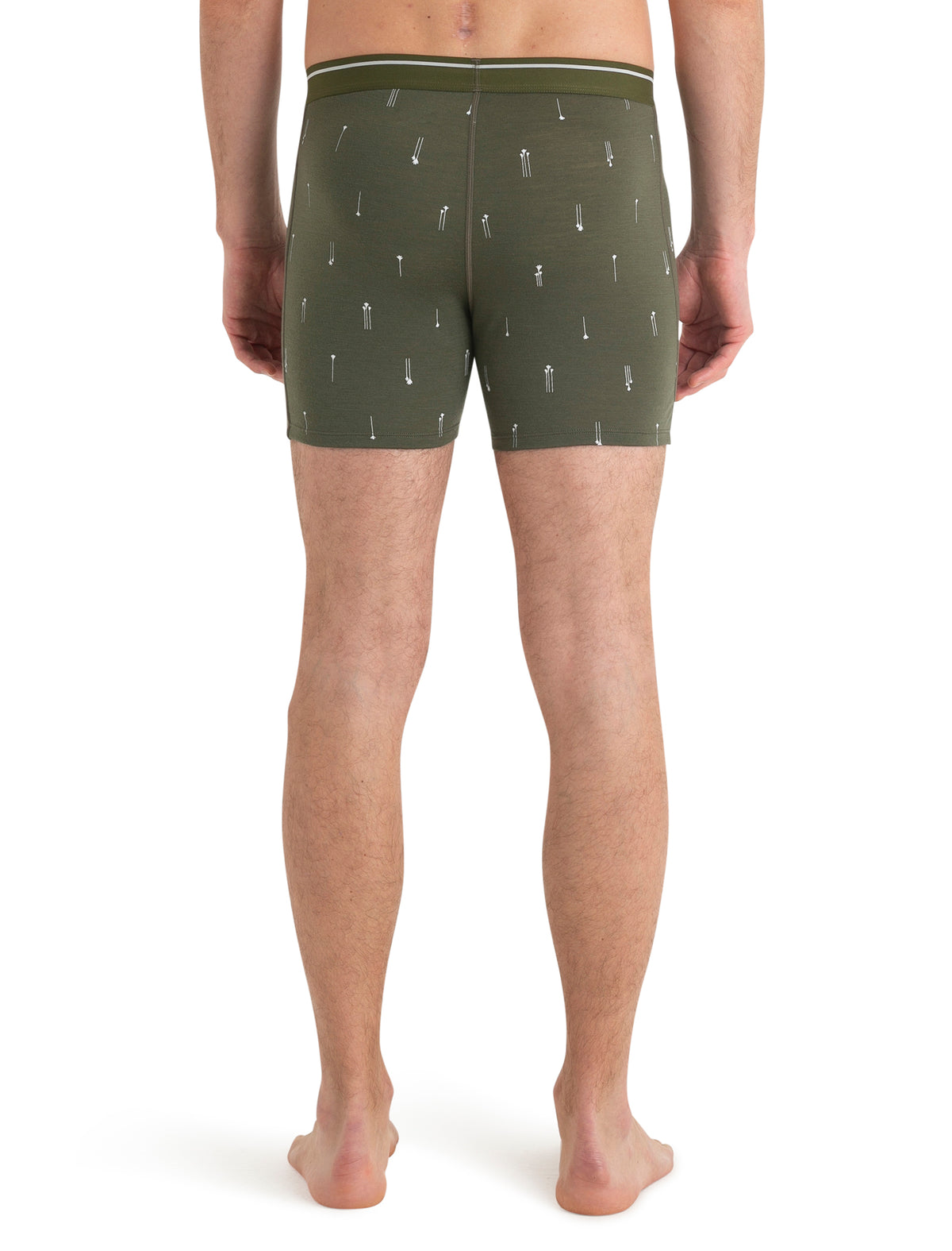 Men's Merino Anatomica Boxers Palm Trail Loden - 4