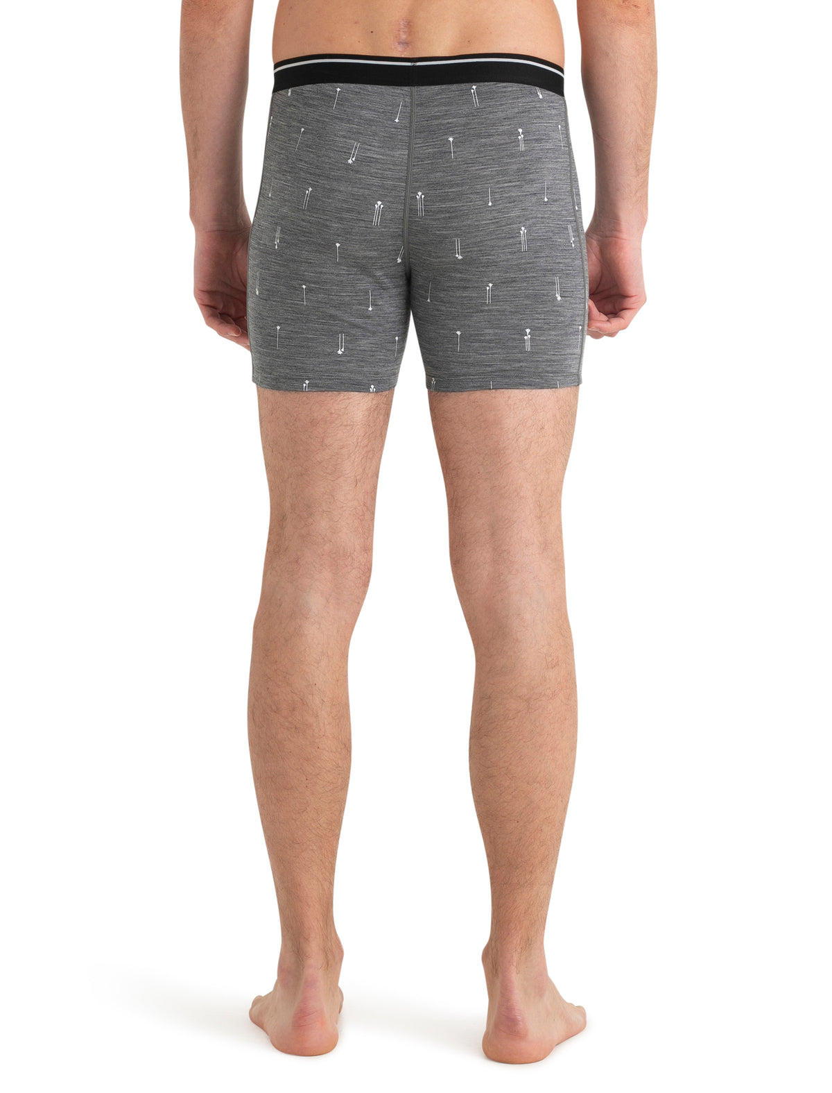 Men's Merino Anatomica Boxers Palm Trail Gritstone Heather - 5