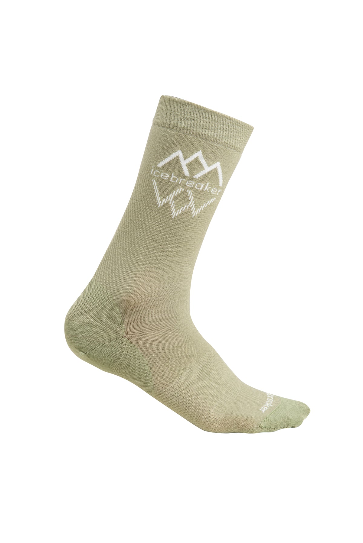 Women's Merino Lifestyle Fine Gauge Crew IB Logo Reflections Socks  - 5