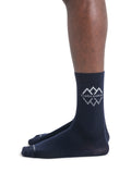 Men's Merino Lifestyle Fine Gauge Crew IB Logo Reflections Socks  - 3