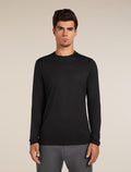 Men's Merino Blend 125 Cool-Lite™ Sphere Long Sleeve T-Shirt Black - 1