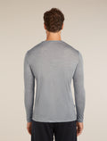 Men's Merino Blend 125 Cool-Lite™ Sphere Long Sleeve T-Shirt Metro Heather - 2