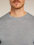 Men's Merino Blend 125 Cool-Lite™ Sphere Long Sleeve T-Shirt Metro Heather - 6