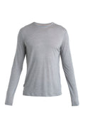 Men's Merino Blend 125 Cool-Lite™ Sphere Long Sleeve T-Shirt Metro Heather - 7