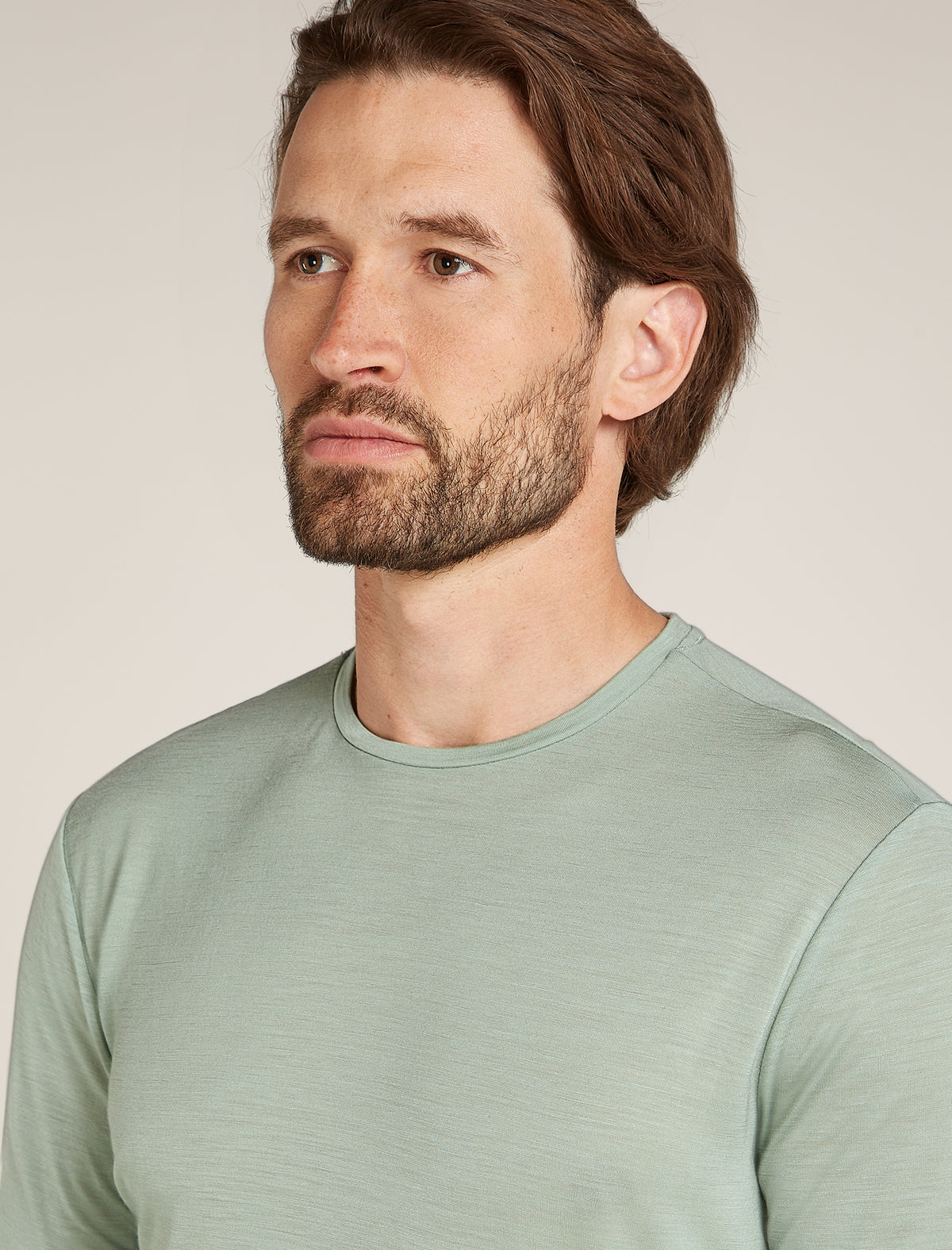 Men's Merino Blend 125 Cool-Lite™ Sphere Long Sleeve T-Shirt Moss - 5