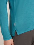 Men's Merino Blend 125 Cool-Lite™ Sphere Long Sleeve T-Shirt Topaz - 6