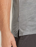 Men's Merino Blend 125 Cool-Lite™ Sphere Short Sleeve T-Shirt Metro Heather - 8