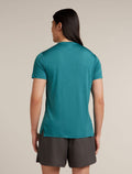 Men's Merino Blend 125 Cool-Lite™ Sphere Short Sleeve T-Shirt Topaz - 2