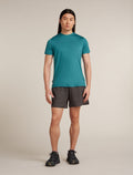 Men's Merino Blend 125 Cool-Lite™ Sphere Short Sleeve T-Shirt Topaz - 3