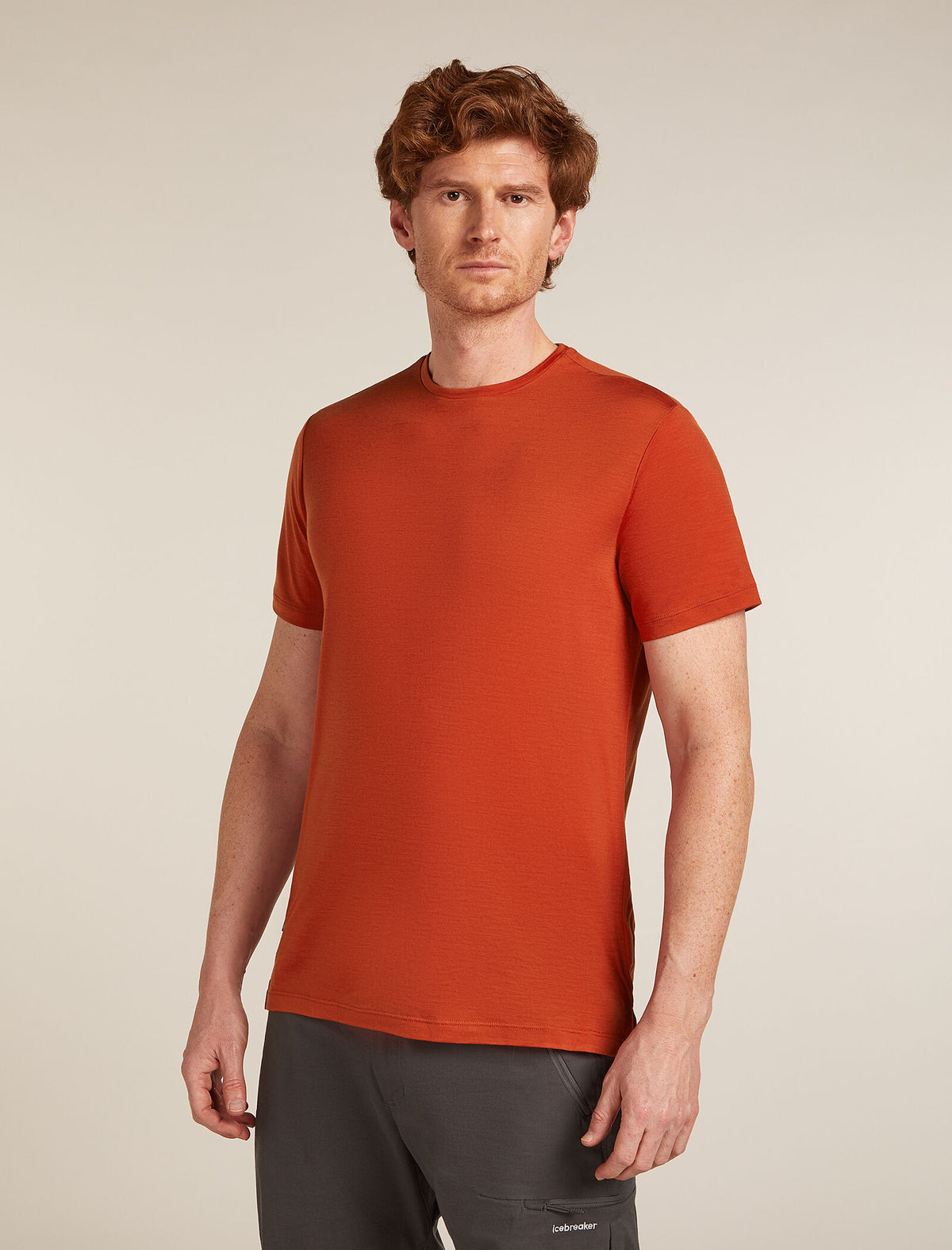 Men's Merino Blend 125 Cool-Lite™ Sphere Short Sleeve T-Shirt Agate - 1