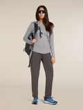 Women's Merino Blend 125 Cool-Lite™ Sphere Long Sleeve T-Shirt Metro Heather - 4