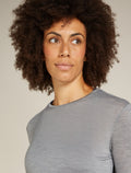Women's Merino Blend 125 Cool-Lite™ Sphere Long Sleeve T-Shirt Metro Heather - 5