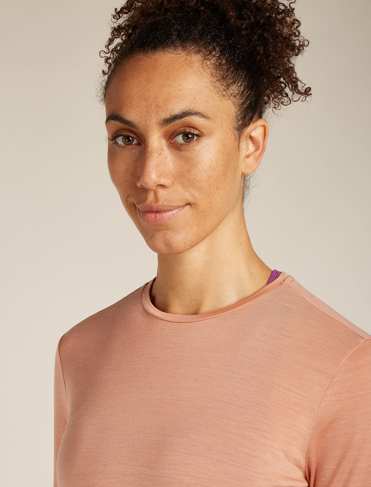 Women's Merino Blend 125 Cool-Lite™ Sphere Long Sleeve T-Shirt Desert sand - 5