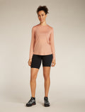 Women's Merino Blend 125 Cool-Lite™ Sphere Long Sleeve T-Shirt Desert sand - 3