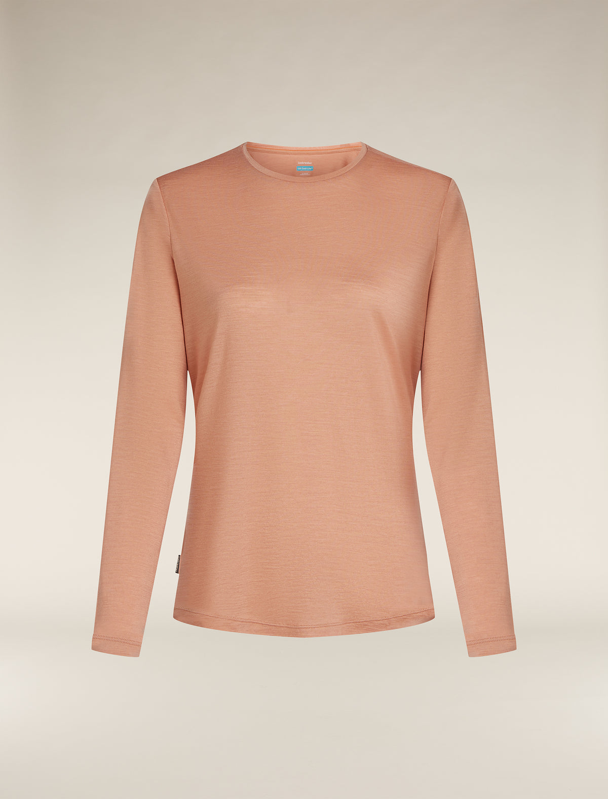 Women's Merino Blend 125 Cool-Lite™ Sphere Long Sleeve T-Shirt Desert sand - 6