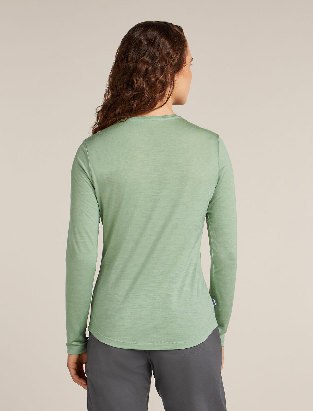 Women's Merino Blend 125 Cool-Lite™ Sphere Long Sleeve T-Shirt Seaglass - 2