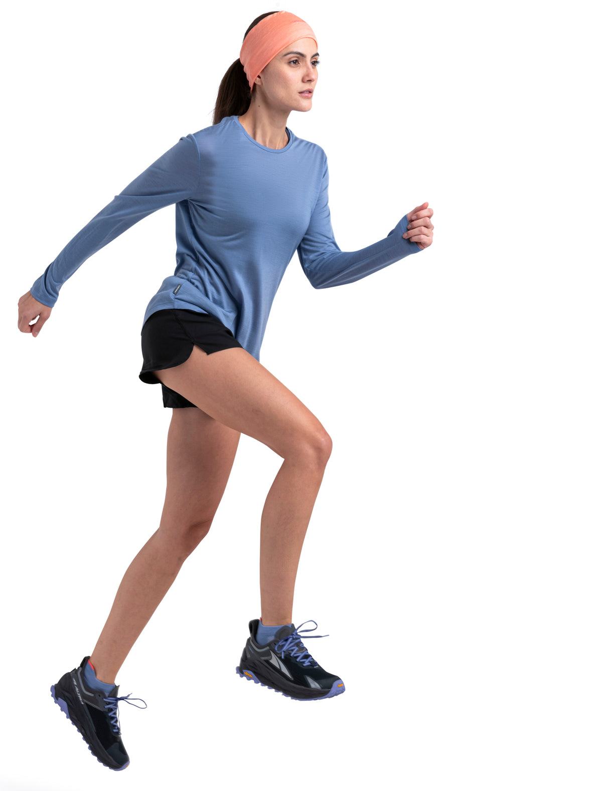 Women's Merino Blend 125 Cool-Lite™ Sphere Long Sleeve T-Shirt Kyanite - 4