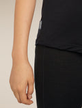 Women's Merino Blend 125 Cool-Lite™ Sphere Short Sleeve T-Shirt Black - 6