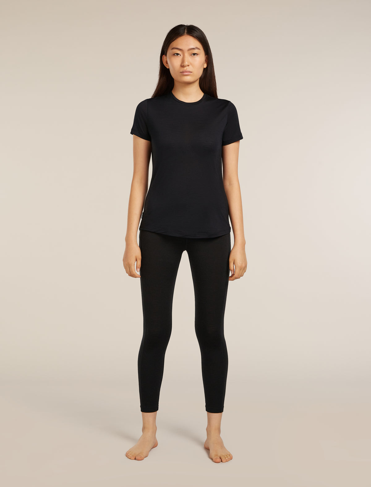 Women's Merino Blend 125 Cool-Lite™ Sphere Short Sleeve T-Shirt Black - 3