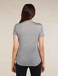 Women's Merino Blend 125 Cool-Lite™ Sphere Short Sleeve T-Shirt Metro Heather - 2