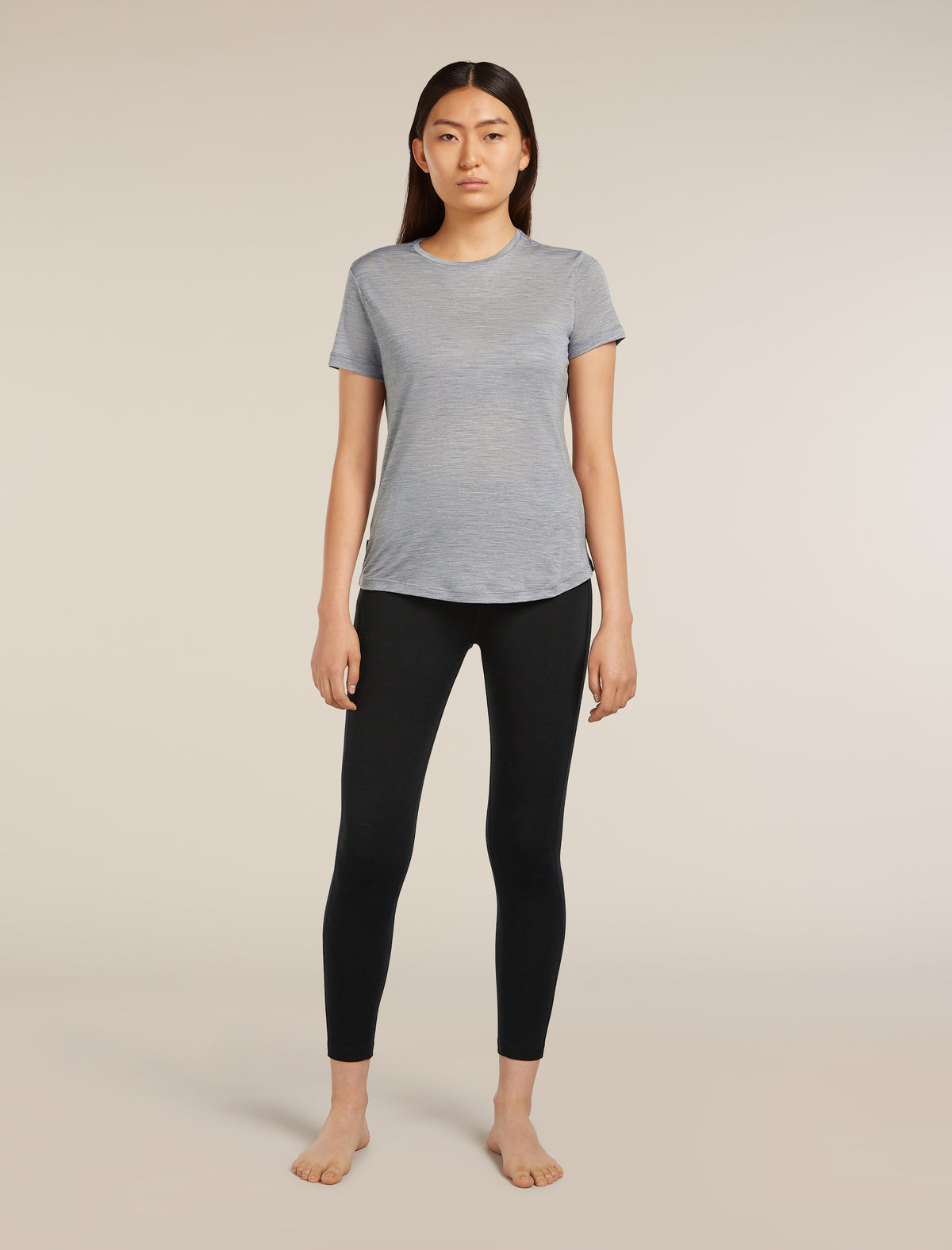 Women's Merino Blend 125 Cool-Lite™ Sphere Short Sleeve T-Shirt Metro Heather - 3