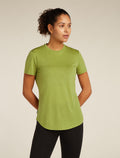 Women's Merino Blend 125 Cool-Lite™ Sphere Short Sleeve T-Shirt Olive - 1