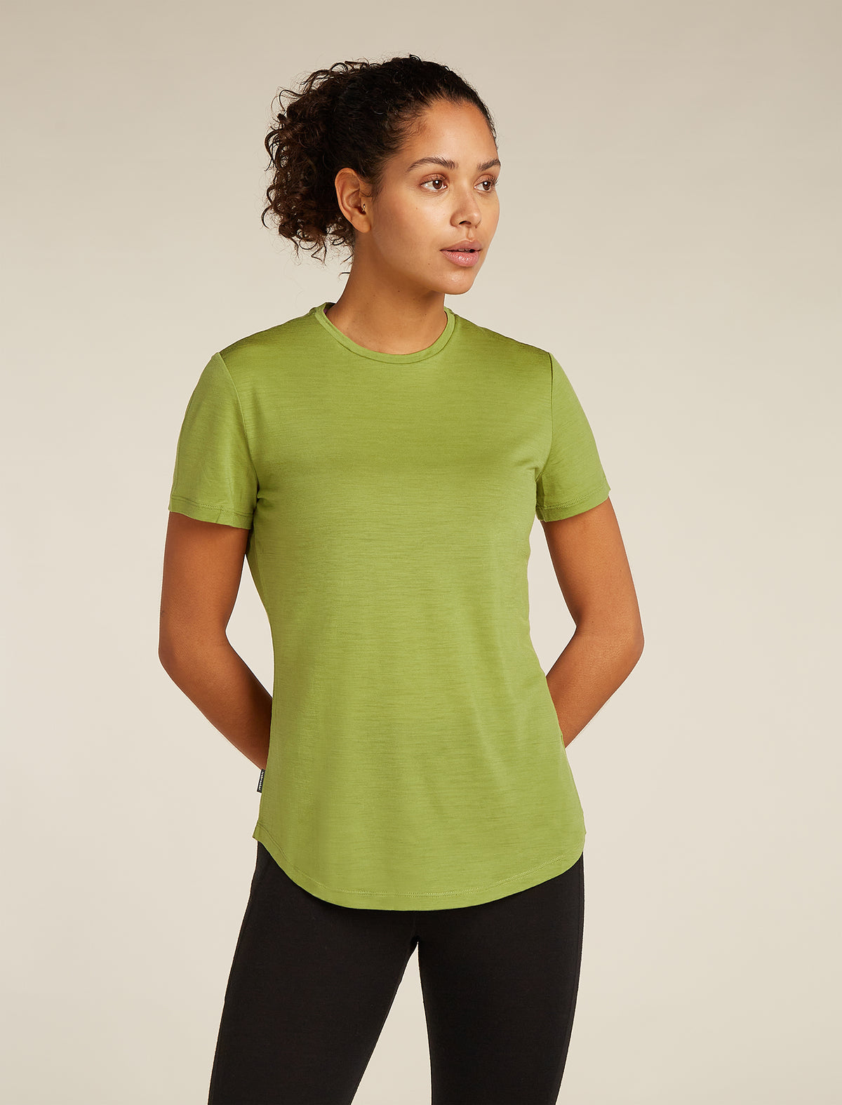 Women's Merino Blend 125 Cool-Lite™ Sphere Short Sleeve T-Shirt Olive - 1