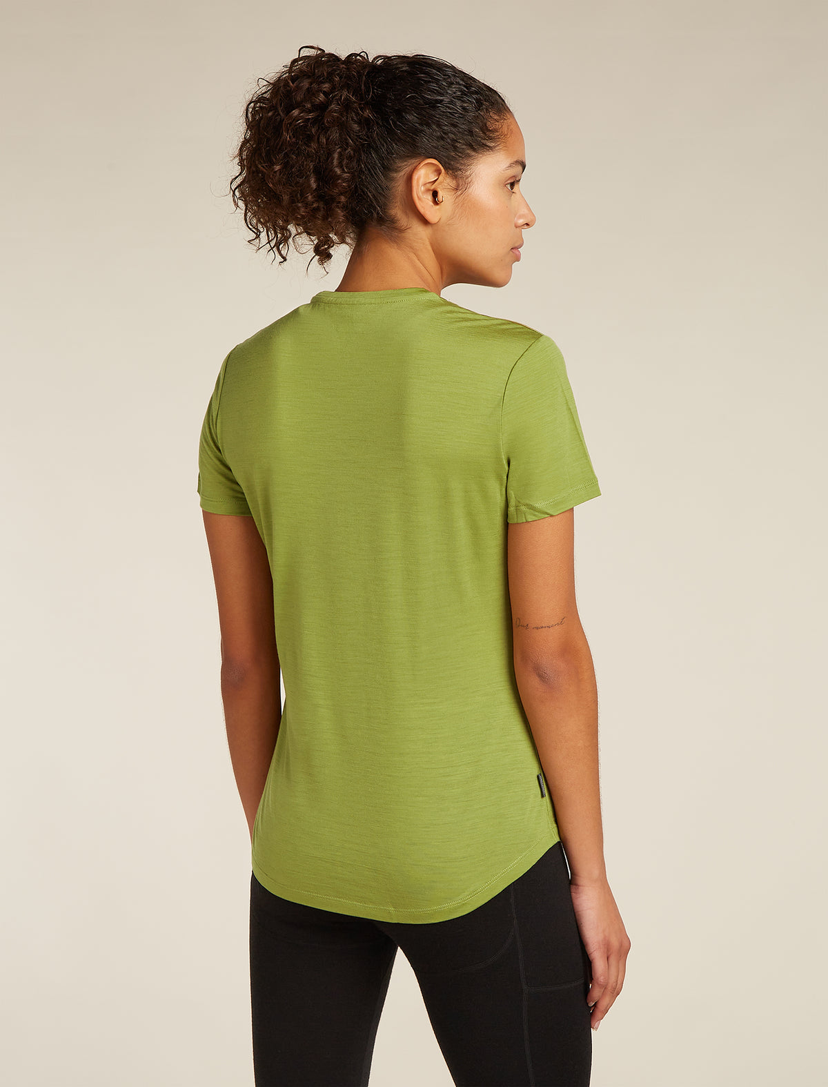 Women's Merino Blend 125 Cool-Lite™ Sphere Short Sleeve T-Shirt Olive - 2