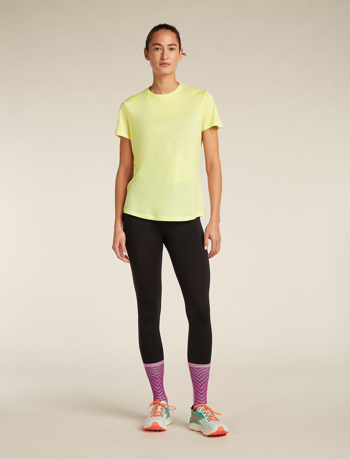 Women's Merino Blend 125 Cool-Lite™ Sphere Short Sleeve T-Shirt Citrine - 3