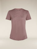 Women's Merino Blend 125 Cool-Lite™ Sphere Short Sleeve T-Shirt Carob heather - 6