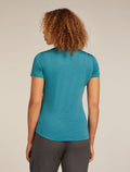 Women's Merino Blend 125 Cool-Lite™ Sphere Short Sleeve T-Shirt Topaz - 2