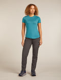 Women's Merino Blend 125 Cool-Lite™ Sphere Short Sleeve T-Shirt Topaz - 3