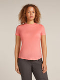 Women's Merino Blend 125 Cool-Lite™ Sphere Short Sleeve T-Shirt Acid pink - 1