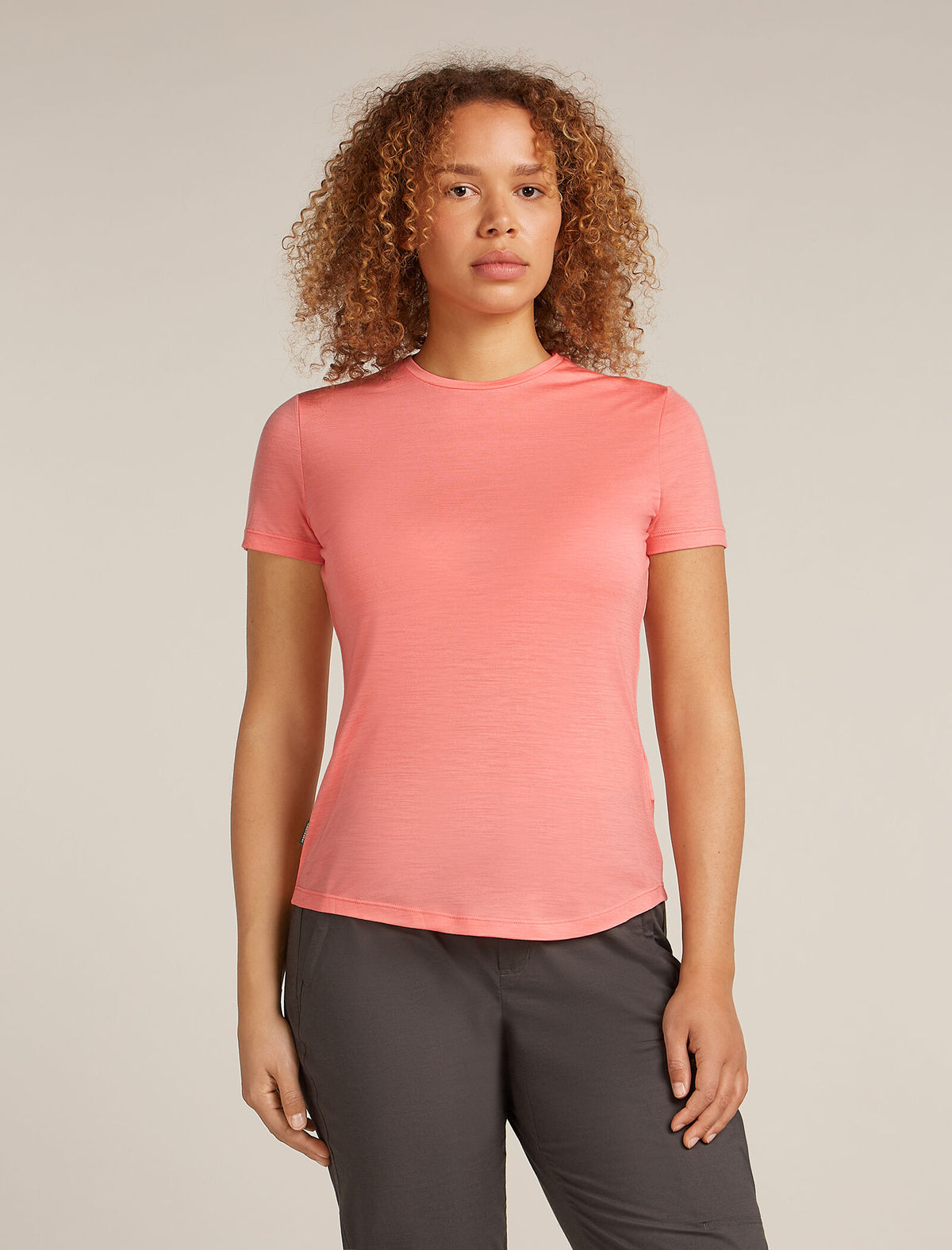 Women's Merino Blend 125 Cool-Lite™ Sphere Short Sleeve T-Shirt Acid pink - 1