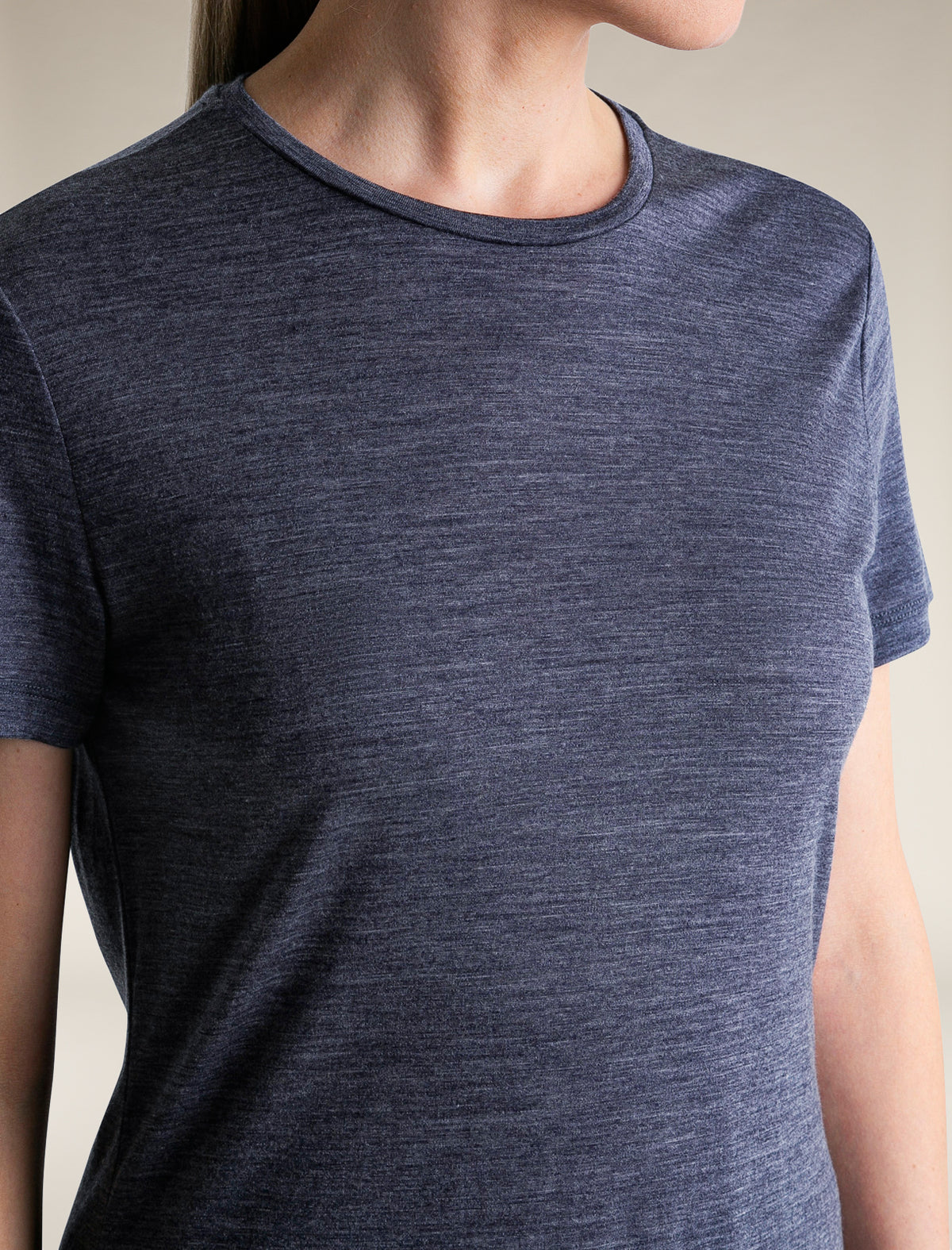 Women's Merino Blend 125 Cool-Lite™ Sphere Short Sleeve T-Shirt Midnight Navy Heather - 5